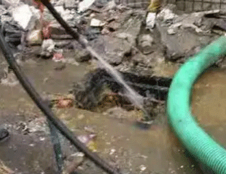 山阳通下水道的小妙招