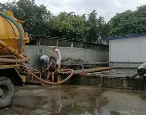 山阳抽化粪池自动清理的方法